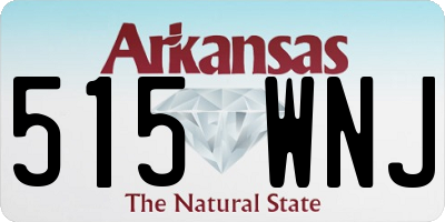 AR license plate 515WNJ