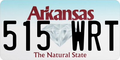 AR license plate 515WRT