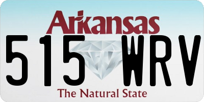 AR license plate 515WRV