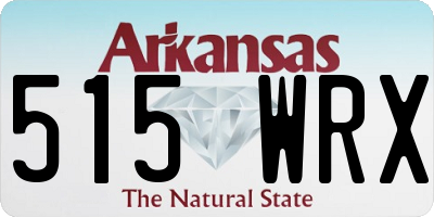 AR license plate 515WRX