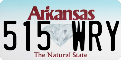AR license plate 515WRY
