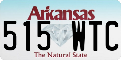 AR license plate 515WTC