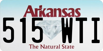 AR license plate 515WTI