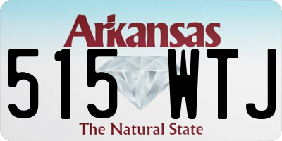 AR license plate 515WTJ