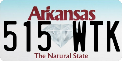 AR license plate 515WTK