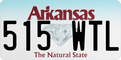 AR license plate 515WTL