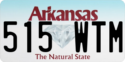 AR license plate 515WTM