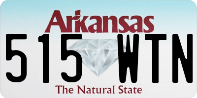 AR license plate 515WTN