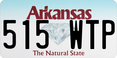 AR license plate 515WTP