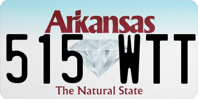 AR license plate 515WTT