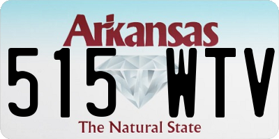 AR license plate 515WTV