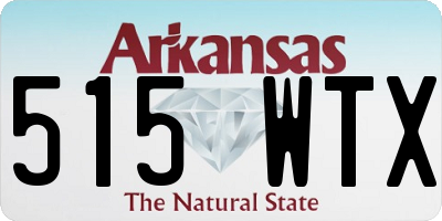 AR license plate 515WTX