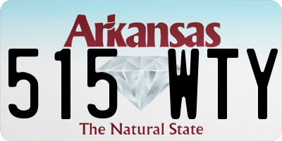 AR license plate 515WTY