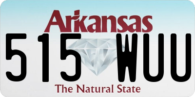 AR license plate 515WUU