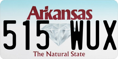 AR license plate 515WUX