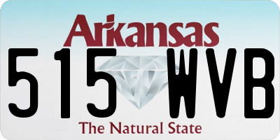 AR license plate 515WVB