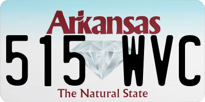 AR license plate 515WVC