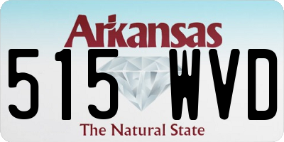 AR license plate 515WVD