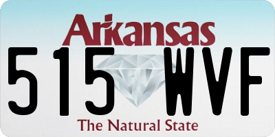AR license plate 515WVF