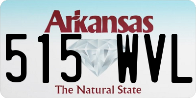 AR license plate 515WVL