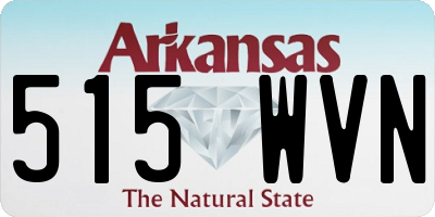 AR license plate 515WVN