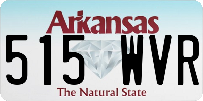 AR license plate 515WVR