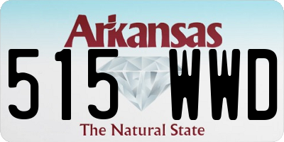 AR license plate 515WWD