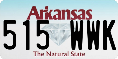 AR license plate 515WWK