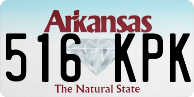 AR license plate 516KPK