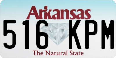 AR license plate 516KPM