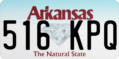 AR license plate 516KPQ