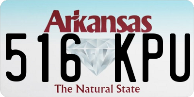 AR license plate 516KPU