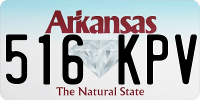 AR license plate 516KPV