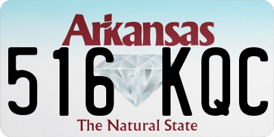 AR license plate 516KQC
