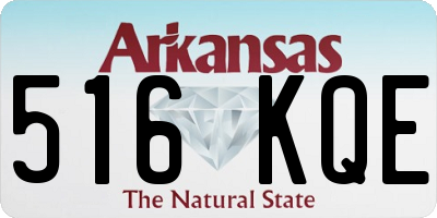 AR license plate 516KQE