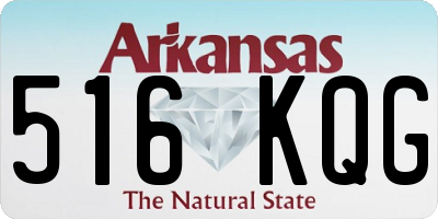 AR license plate 516KQG