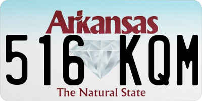 AR license plate 516KQM