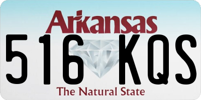 AR license plate 516KQS