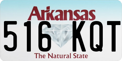 AR license plate 516KQT