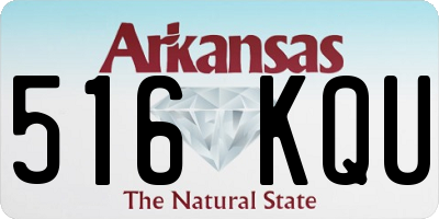 AR license plate 516KQU