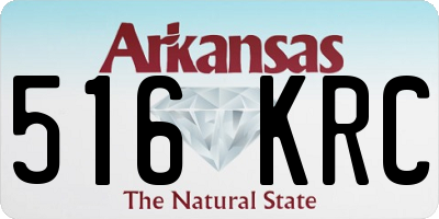 AR license plate 516KRC