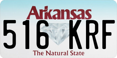 AR license plate 516KRF