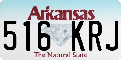 AR license plate 516KRJ