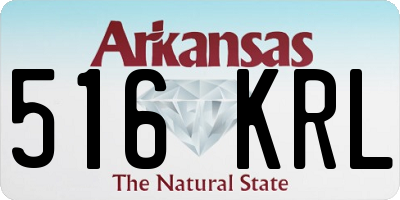 AR license plate 516KRL