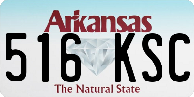 AR license plate 516KSC