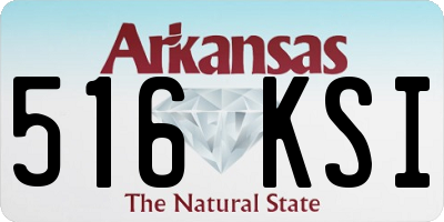 AR license plate 516KSI