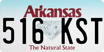 AR license plate 516KST
