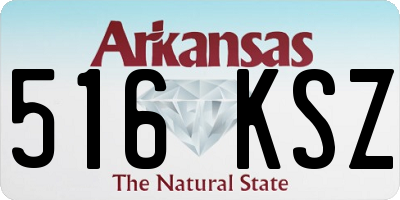 AR license plate 516KSZ