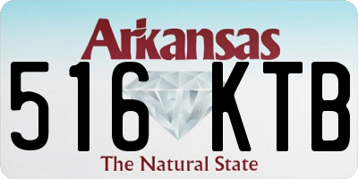 AR license plate 516KTB