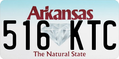 AR license plate 516KTC
